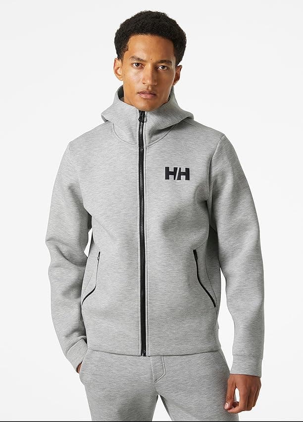 Detalle 2 de Helly Hansen HP Ocean FZ 2.0 Chaqueta gris melange M