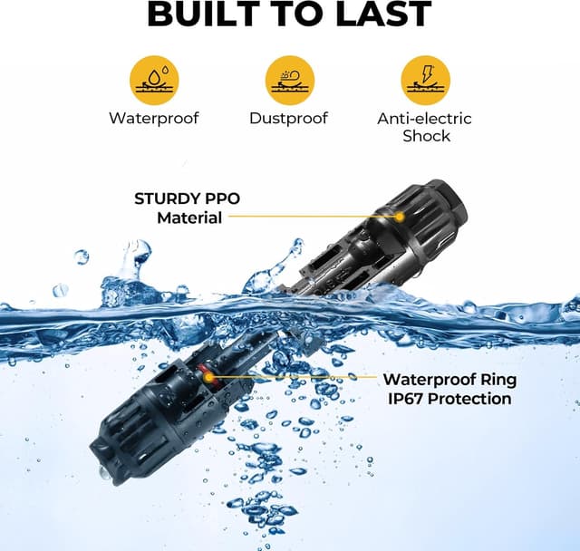 Thumbnail 3 de BougeRV Solar Crimper Tool Kit 12 Pairs 🔧📦📈📐