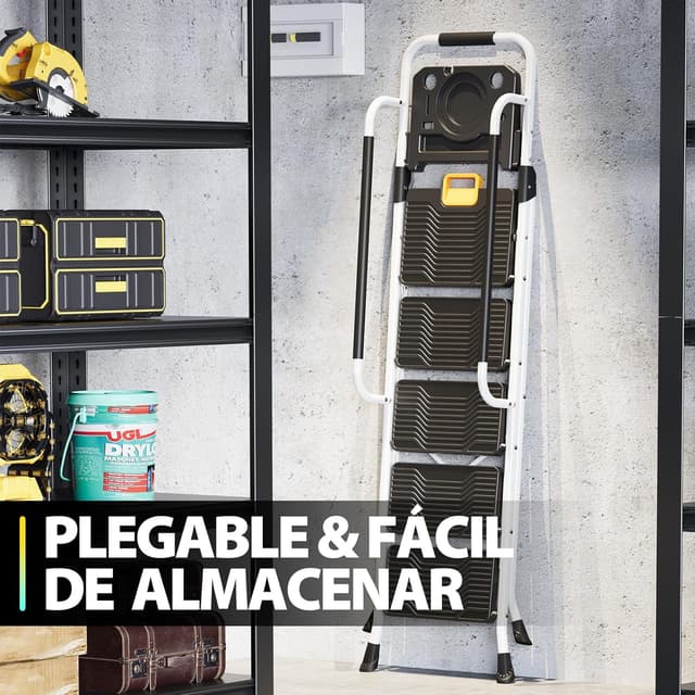 Thumbnail 6 de KINGRACK Escalera plegable 5 peldaños 150 kg