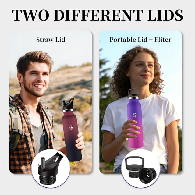 Detalle 1 de Mujigaga Borraccia termica 1 litro