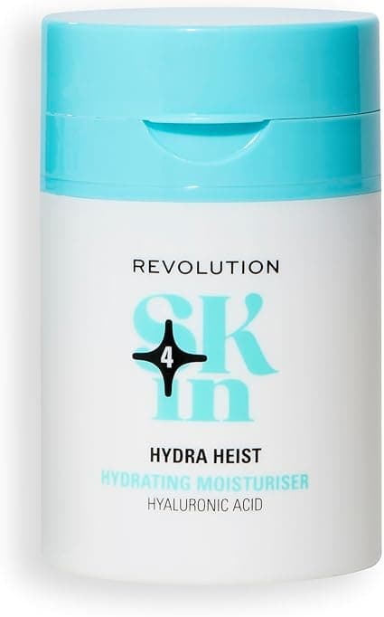 Detalle de Revolution SKin Hydra Heist, Crema Hidratante Ligera Vegana 💧