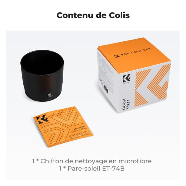 Thumbnail 6 de K&F CONCEPT ET-74B pare-soleil 67 mm