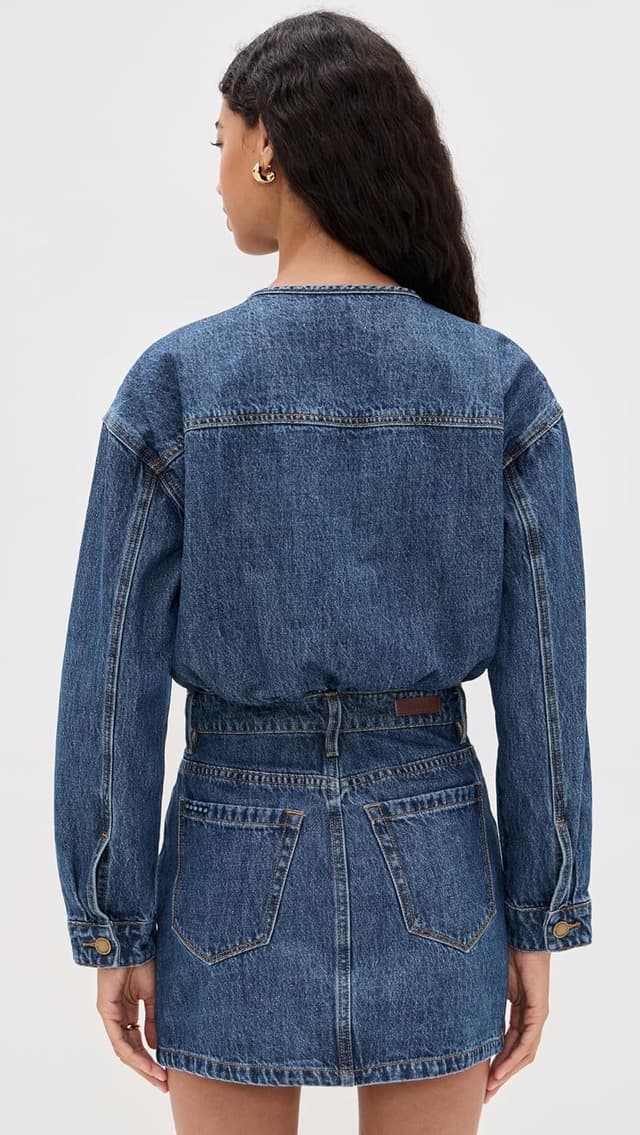 Detalle 2 de BLANKNYC Ready Set Go Denim Mini Dress
