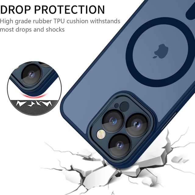 Thumbnail 6 de YUANDMI Cover magnetica per iPhone 14 Pro