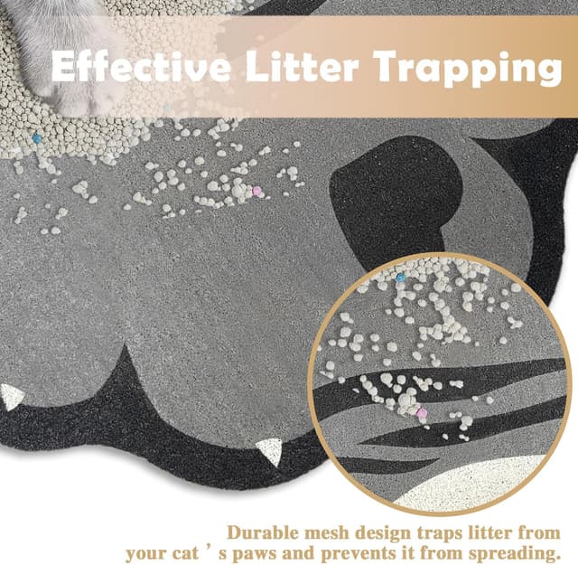 Detalle de Katzenstreu Matte 90 x 60 cm 🐾