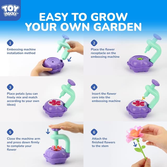 Thumbnail 4 de TOY Life DIY Flower Bouquet Kit 4+ 🎨