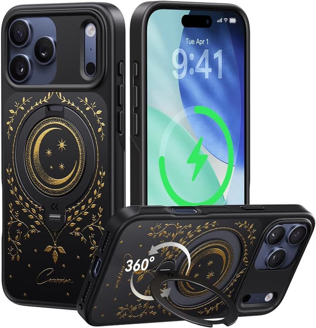 Detalle de CASEKOO iPhone 17 Pro Max Tarot Case