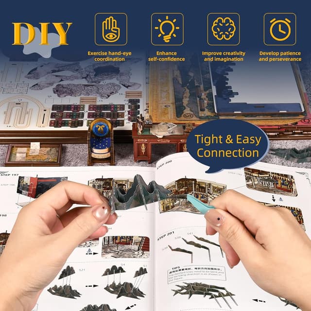 Thumbnail 6 de MiniCity Book Nook Kit Napoleon 3D