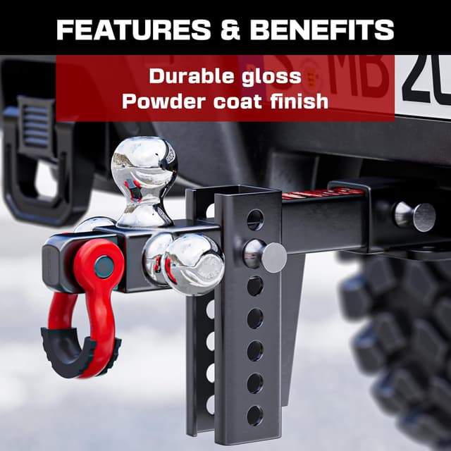 Thumbnail 2 de Ayleid Tri-Ball Hitch Mount