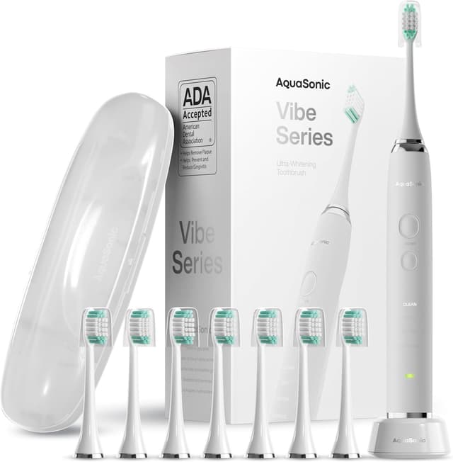 Imagen de Aquasonic Vibe Series Ultra Whitening Toothbrush en OfertitasTOP