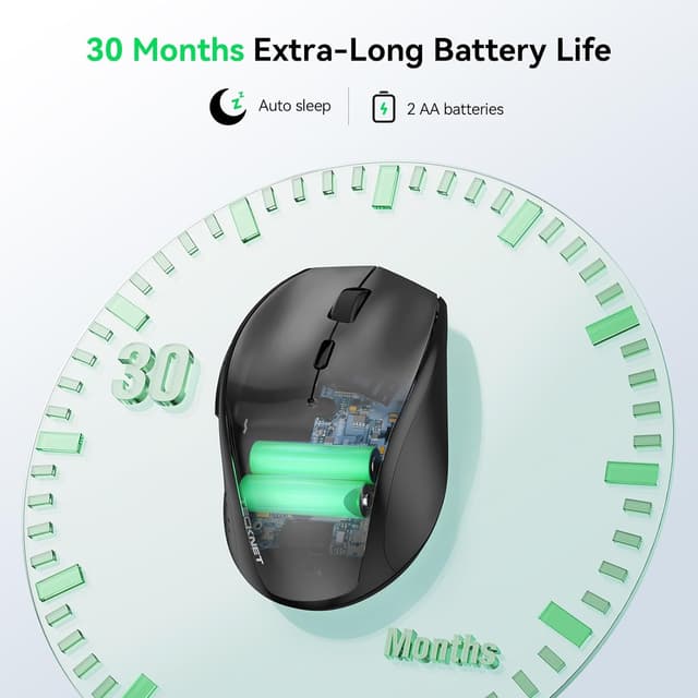 Thumbnail 4 de TECKNET Kabellose Maus 4800 DPI đź–±