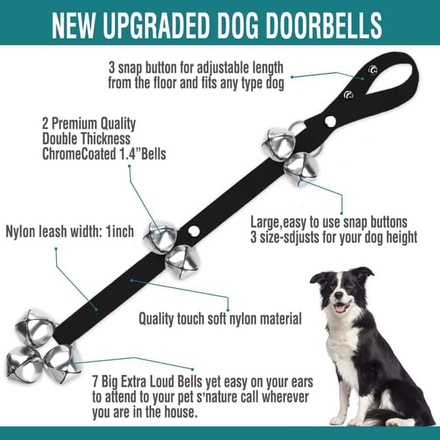 Thumbnail 3 de MEKEET Potty Bells for Dog Training