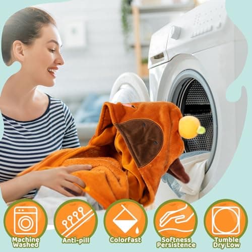 Thumbnail 8 de Mewaii Batamanta Capibara 130×158 cm, felpa súper suave 🧣