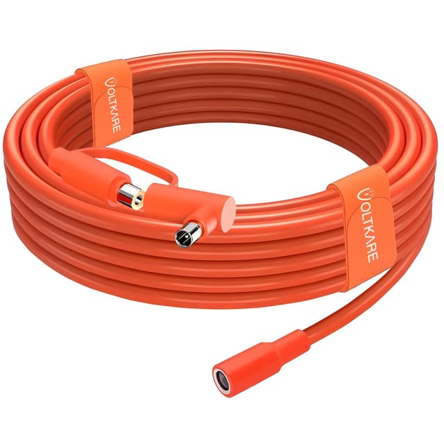 Detalle de VOLTKARE 26ft 14AWG Solar Extension Cable (DC 8mm) for Jackery Explorer, BLUETTI AC180/EB3A and more