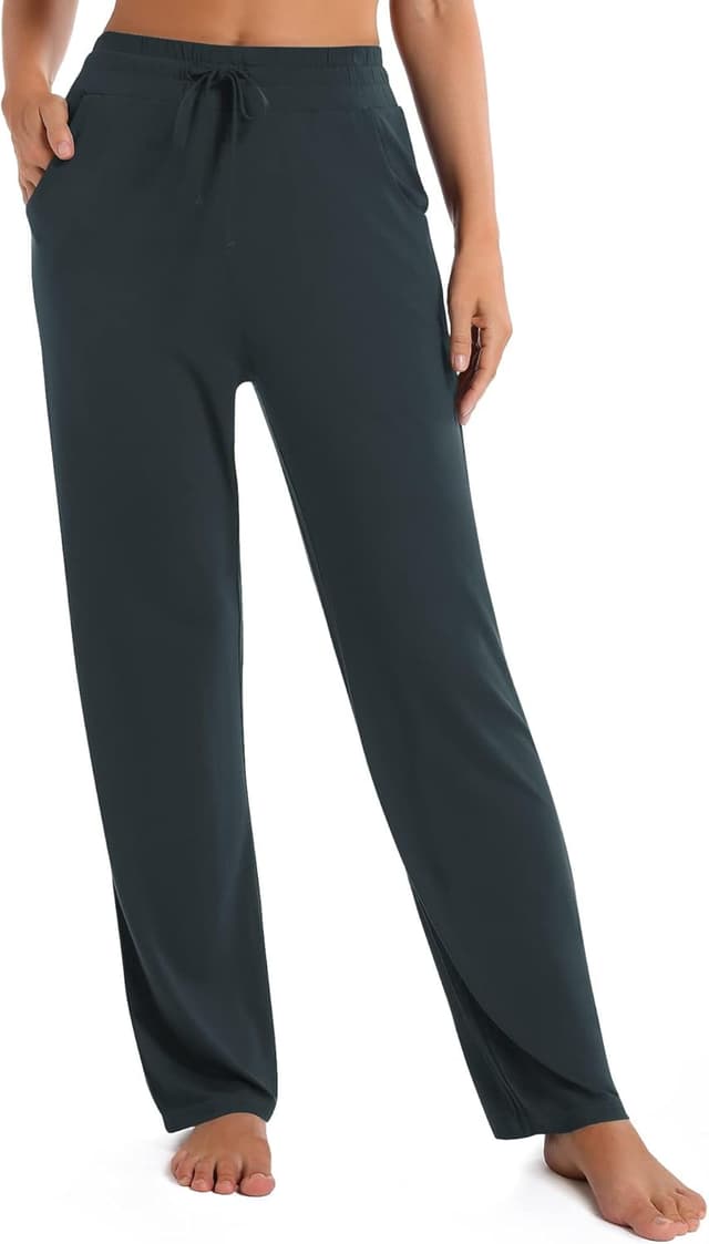 Detalle de Urban CoCo Women's Straight Leg Pants High Waist