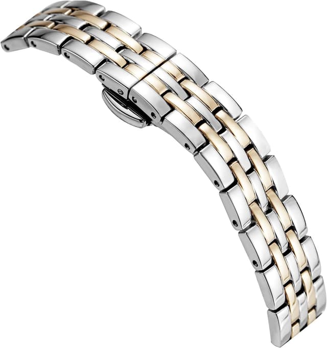 Detalle 2 de VICTORIA HYDE orologio rettangolare da donna verde quadrante analogico al quarzo con cinturino in acciaio inox