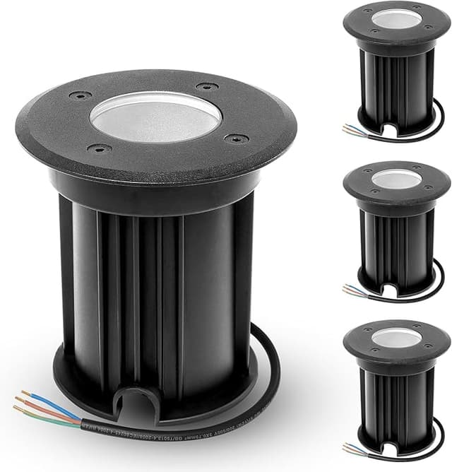 Imagen de YindaLux 4x Focos LED empotrables suelo IP67 🌟 en OfertitasTOP