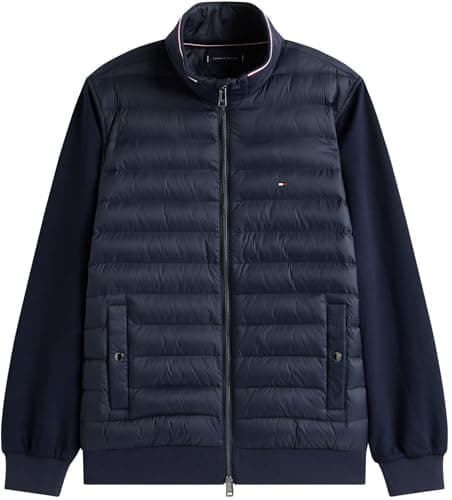 Thumbnail 3 de Tommy Hilfiger Mix Media Stand Collar chaqueta acolchada M