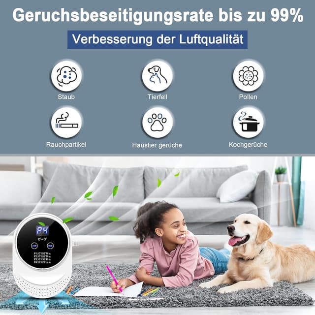 Thumbnail 5 de ICARE Luftreiniger Ozongenerator