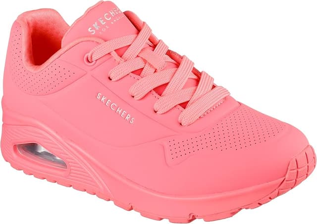 Detalle 2 de Skechers Uno Zapatillas mujer Coral Durabuck Mesh 36
