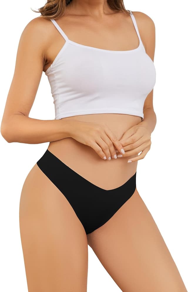 Thumbnail 6 de VOENXE Culotte sans Coutures Taille Basse 5pcs