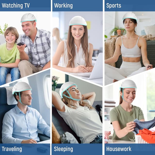 Thumbnail 6 de iKeener lllt Laser Helm 109 Dioden 3800 mAh