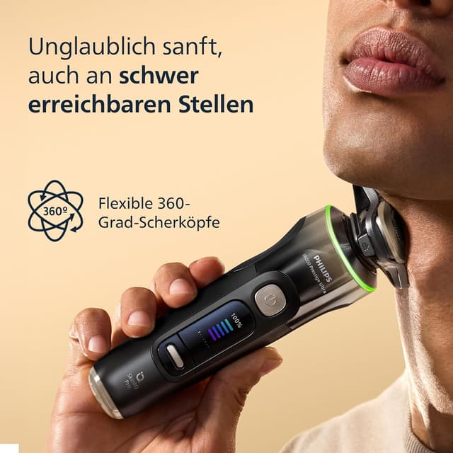 Detalle 2 de Philips i9000 Prestige Ultra Rasierer 20 % präziser