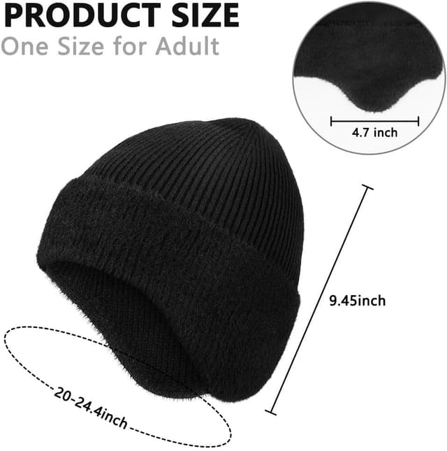 Thumbnail 2 de HAGOT Berretto Invernale Unisex con Paraorecchie 24 cm