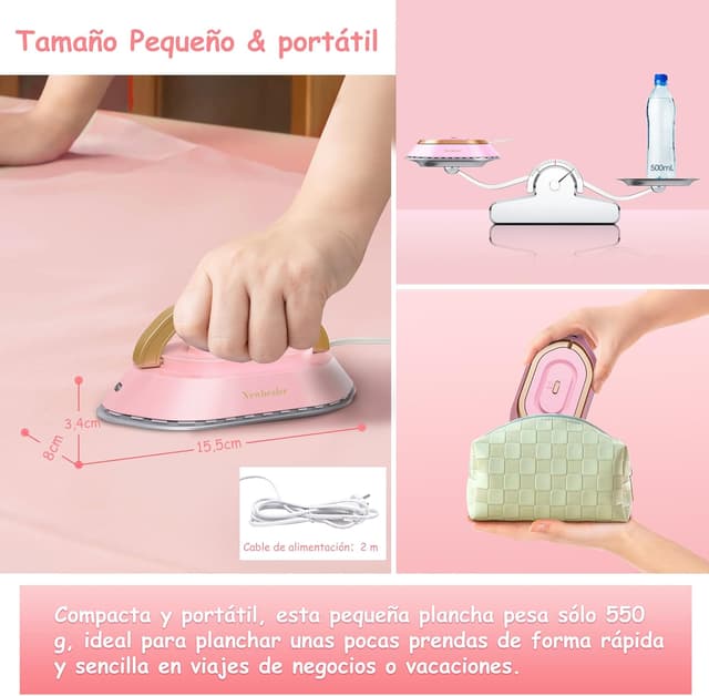 Thumbnail 3 de Newbealer Plancha de Viaje Compacta y Ligera 🌟