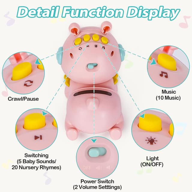 Thumbnail 2 de Highttoy Jouet Bébé Rampant 3‑9 mois