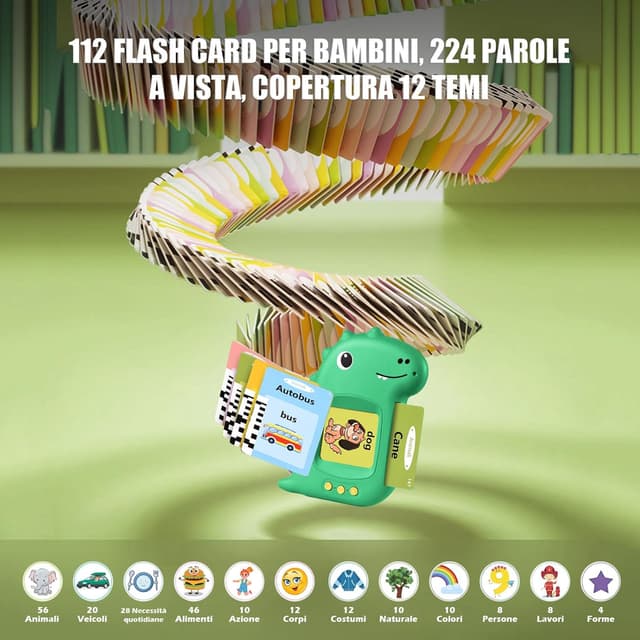 Thumbnail 2 de Talking Flash Cards schede parlanti per bambini 2–6 anni 🧩