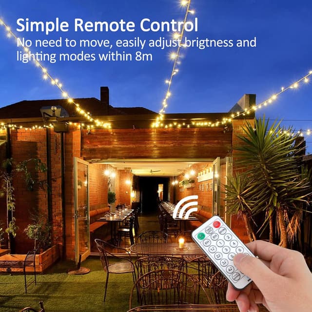 Thumbnail 3 de LED Lichterkette 15 m warmweiß