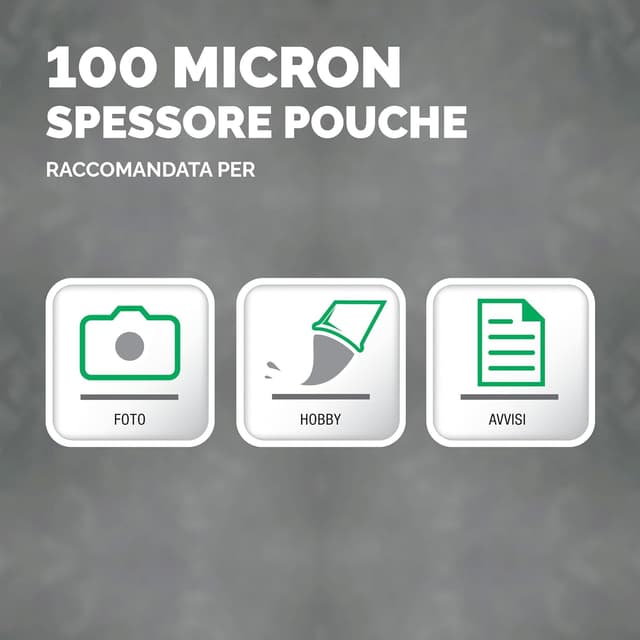 Thumbnail 2 de Fellowes 5351205 Pouches Lucide Impress100 A3