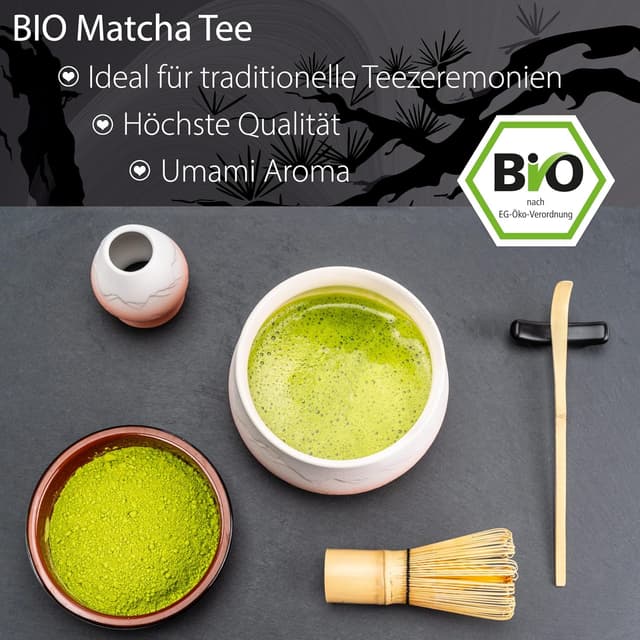 Thumbnail 6 de Matcha Pulver Ceremonial Grade BIO 100g đ”
