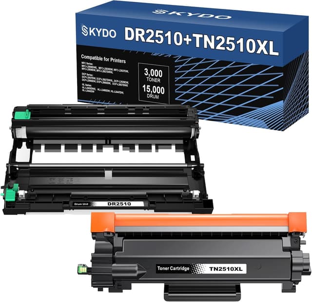 Detalle de TN2510XL Toner + DR2510 Tamburo compatibili per Brother TN-2510XL