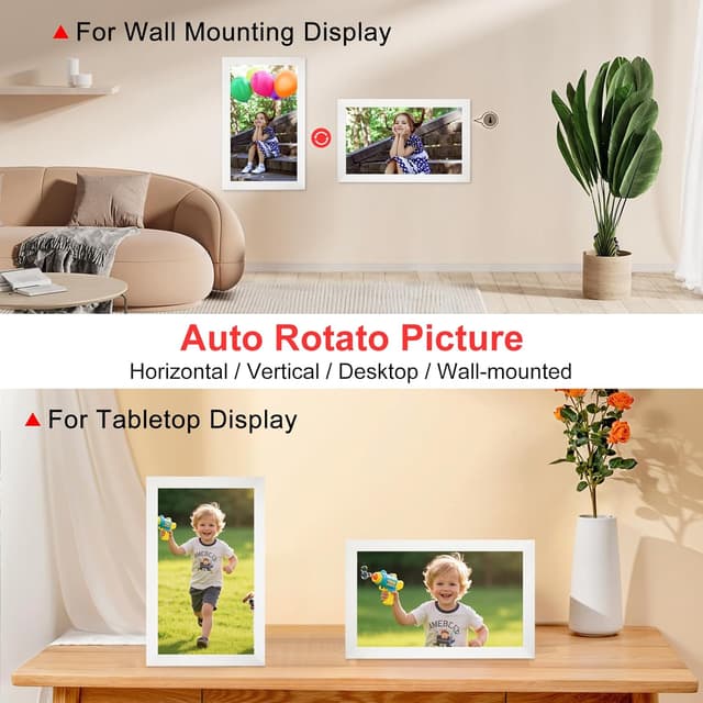 Thumbnail 5 de Frameo 15.6in Digital Picture Frame