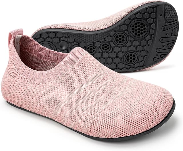 Detalle de Sosenfer Hausschuhe Kinder – barfußartige, rutschfeste & atmungsaktive TURNSCHLÄPPCHEN für Jungen und Mädchen