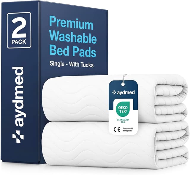 Imagen de AYDMED Premium Bamboo Reusable Bed Pads 3000ml en OfertitasTOP