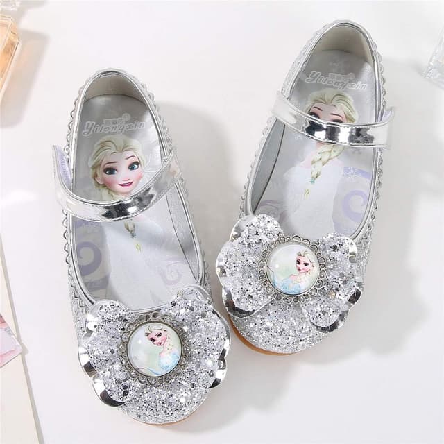 Detalle 2 de Eleasica Chaussures Fille Princesse Talons Plats