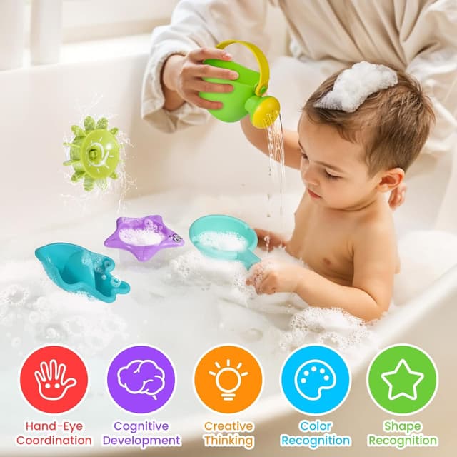 Thumbnail 3 de Baby Bath Toys 10PCS Set for 1–4 Year Olds