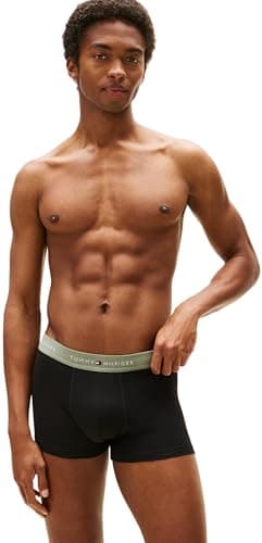 Detalle de Tommy Hilfiger Adaptive 3P WB Trunk UM0UM02763 calzoncillos bóxer para hombre (amarillo), talla XL