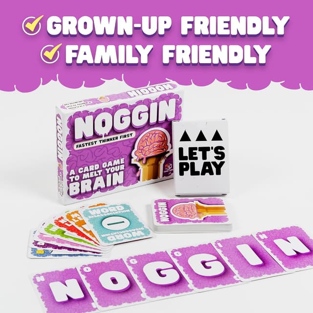Detalle de Format Games Noggin card game โ Ages 12+ ๐ฒ