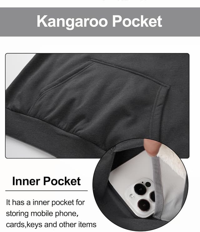 Detalle 2 de Cavva fleece lined hoodie sweatshirt