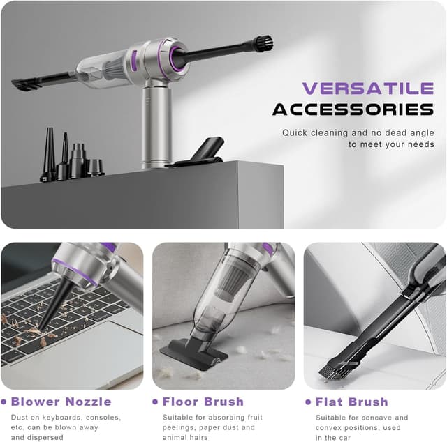 Thumbnail 2 de KITBEZN Aspirador de Mano 26000PA