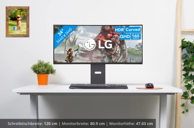 Thumbnail 19 de LG 34G600A-B UltraWide 34" Gaming-Monitor