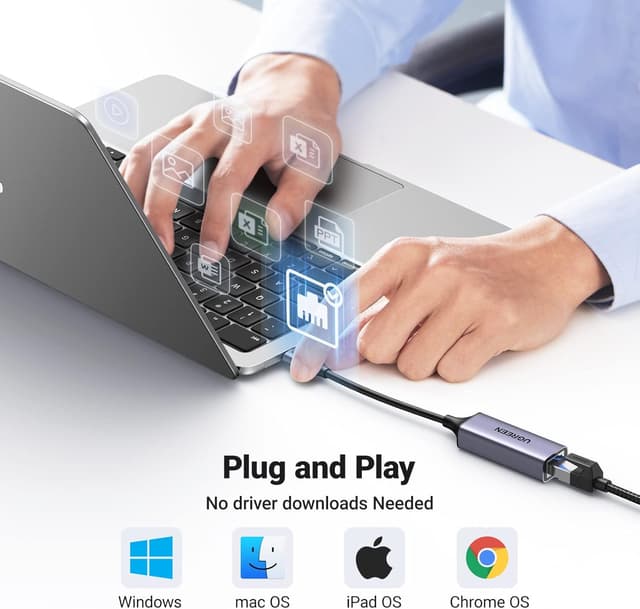 Thumbnail 4 de UGREEN USB C to Ethernet Adapter 1Gbps 📡