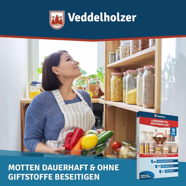 Thumbnail 6 de Veddelholzer Lebensmittelmotten-Falle 10 Stück