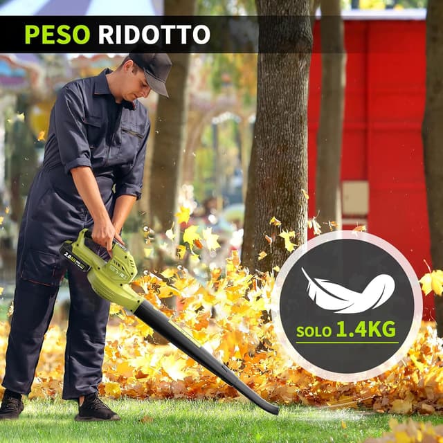 Thumbnail 4 de Soffiatore 20V 2×2.0Ah 240 km/h