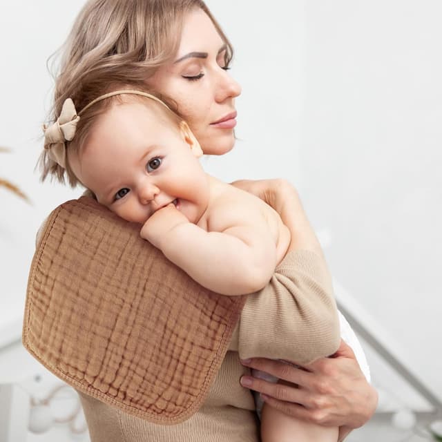 Thumbnail 5 de MIGIOL Muslin Burp Cloths 10x20" ⚙