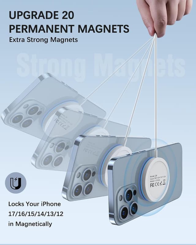 Thumbnail 2 de Magnetic Wireless Charger 20W MagSafe for iPhone & AirPods